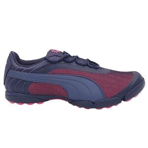 PUMA golf shoes spikeless Sunnylite V2 mesh Peacoat Blue / Pink US 5.5M NWOB.